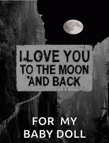I Love You To The Moon And Back Always GIF - I Love You To The Moon And Back Always I Love You GIFs