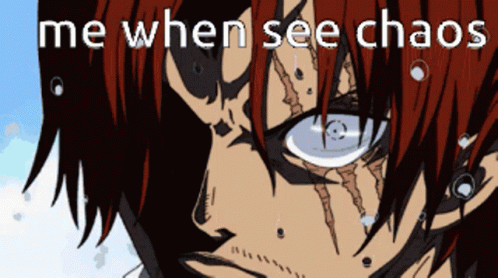 Shanks Chaos GIF - Shanks Chaos One Piece GIFs
