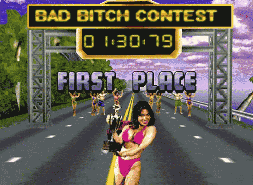 First Place Bad Bitch Contest GIF - First Place Bad Bitch Contest Trophy GIFs