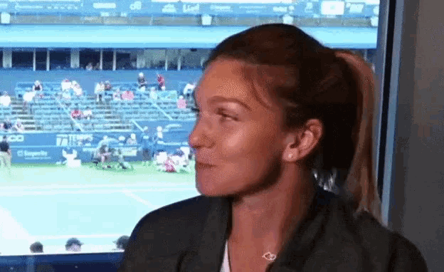 Simona Halep Tennis Player GIF - Simona Halep Tennis Player Winner GIFs