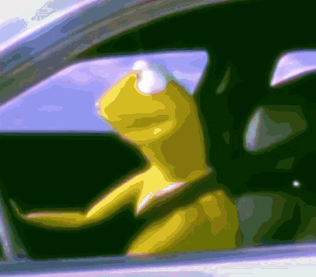 Kermit In Car Kermit GIF - Kermit In Car Kermit Imma Whip This Hoe GIFs
