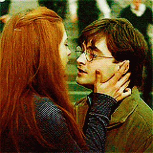 Love You Kiss GIF - Love You Kiss Harry Potter GIFs