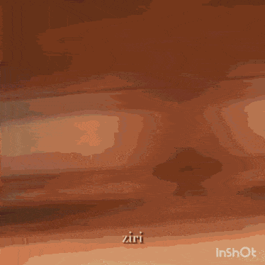 a blurry picture of a person 's face with the word ziri on the bottom right