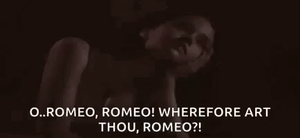 Romeo And Juliet Think GIF - Romeo And Juliet Juliet Think GIFs