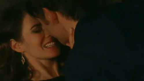 Nose Touch Forehead Touch GIF - Nose Touch Forehead Touch Smile GIFs
