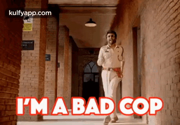 I'M A Bad Cop.Gif GIF - I'M A Bad Cop Rajini Rajinikanth GIFs