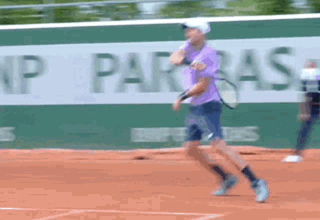Steve Johnson Backhand Slice GIF