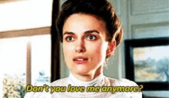 a woman says " do n't you love me anymore "