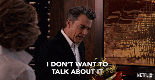 I Dont Want To Talk About It Peter Gallagher GIF - I Dont Want To Talk About It Peter Gallagher Nick GIFs