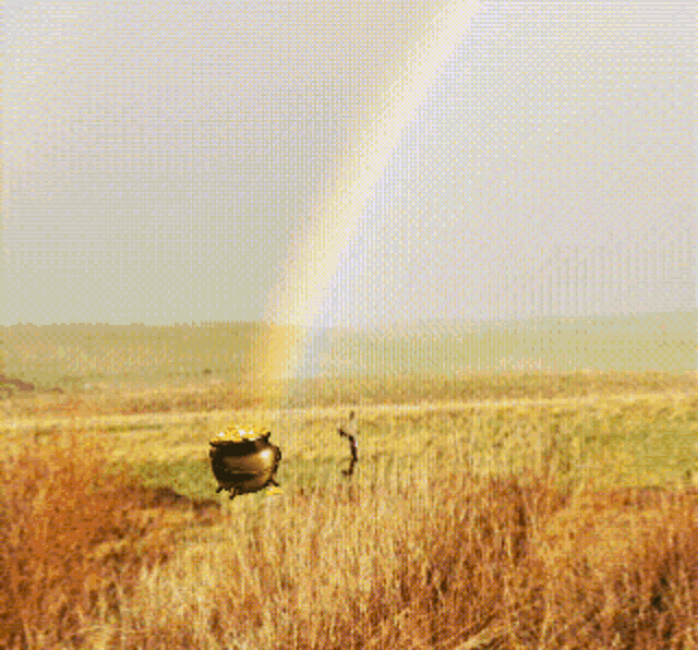Gold Rainbow GIF - Gold Rainbow End GIFs
