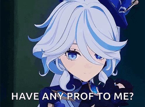 a girl with white hair and blue eyes is wearing a blue hat and gloves .