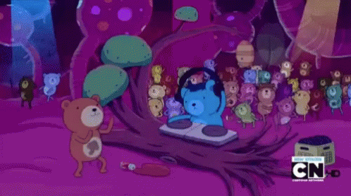 Adventure Time Bears GIF - Adventure Time Bears Party GIFs
