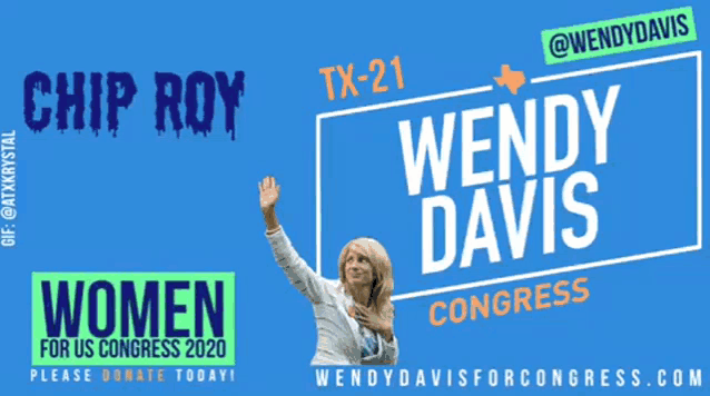 Wendy Davis Wendy For Congress GIF - Wendy Davis Wendy For Congress Wendy For Texas GIFs