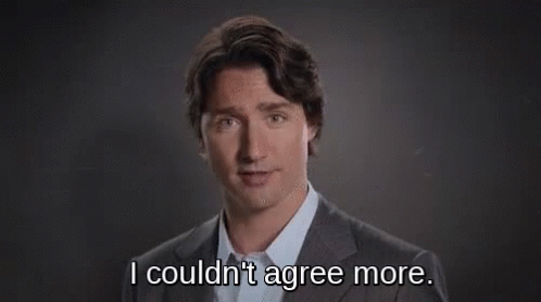 Justin Trudeau I Couldnt Agree More GIF - Justin Trudeau I Couldnt Agree More Agree GIFs
