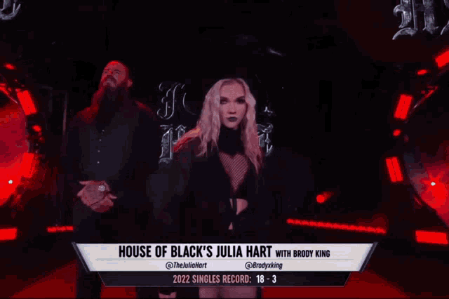 house of black 's julia hart with brody king