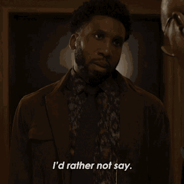 Id Rather Not Say Jay Dipersia GIF - Id Rather Not Say Jay Dipersia The Good Fight GIFs