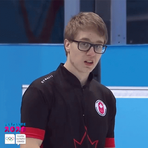 Serious Team Canada GIF - Serious Team Canada Youth Olympic Games GIFs