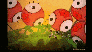 a screen shot of a video game with the number 45 on the bottom right corner