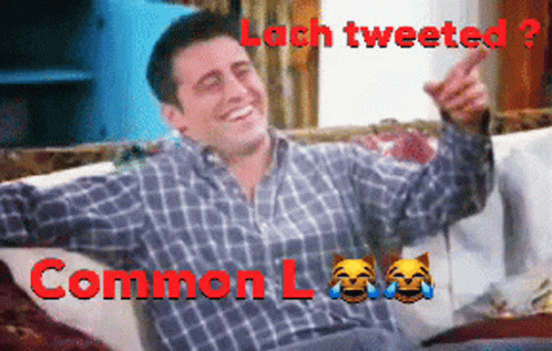 Lach Tweeted Common L GIF - Lach Tweeted Common L Laughs GIFs
