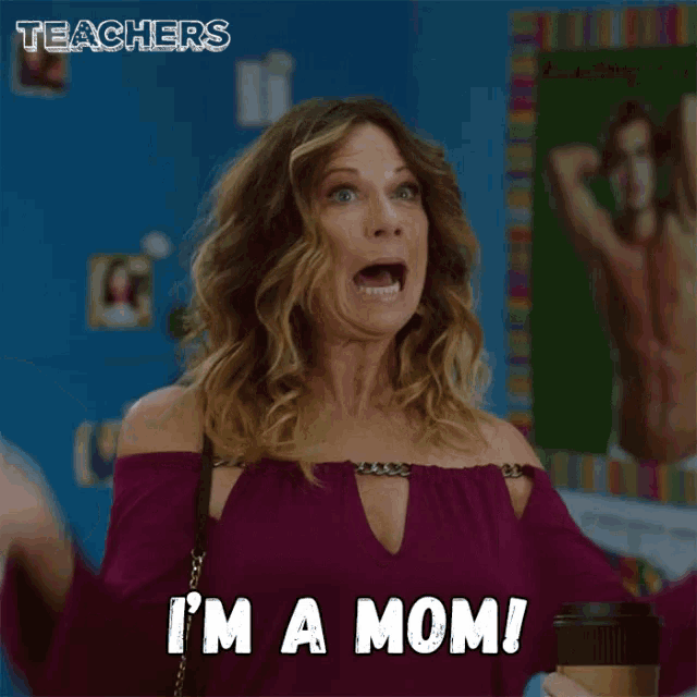 Im A Mom Clap GIF - Im A Mom Clap Surprised GIFs