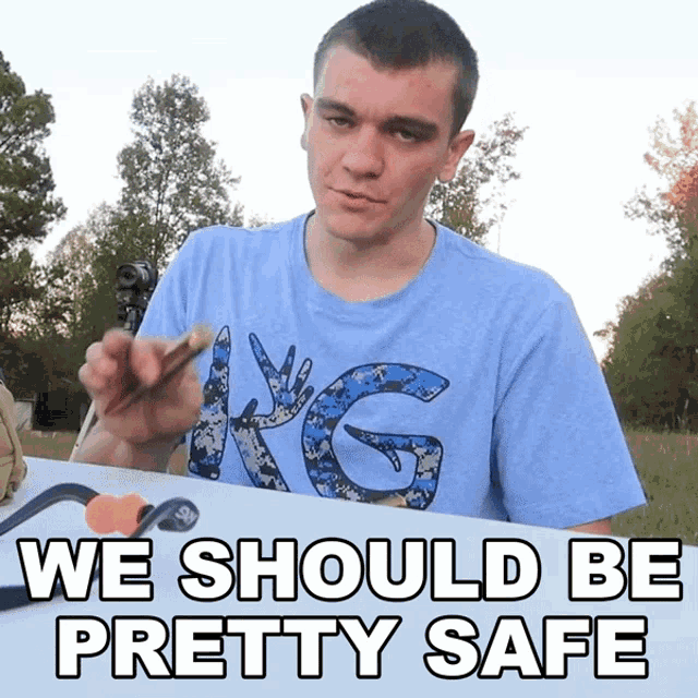 We Should Be Pretty Safe Kendall Gray GIF - We Should Be Pretty Safe Kendall Gray There Will Be Pretty Safe GIFs