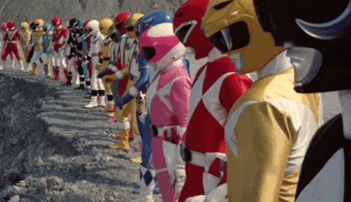 Power Rangers Lets Go GIF - Power Rangers Lets Go Lets Do This GIFs