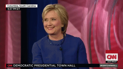 Happy GIF - Cnn Cnn Election Hillary Clinton GIFs