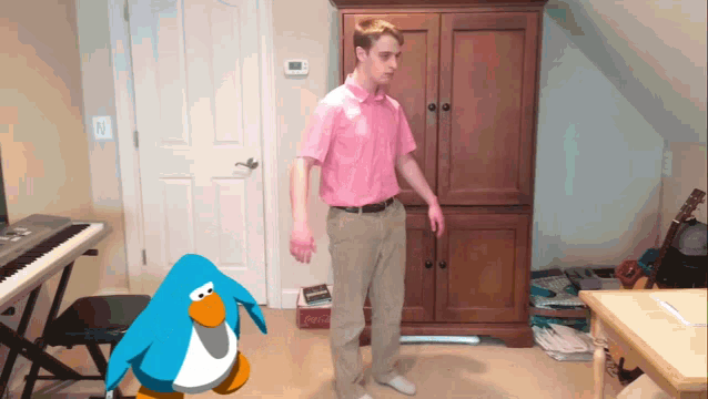 Club Penguin Dance GIF - Club Penguin Dance Man GIFs