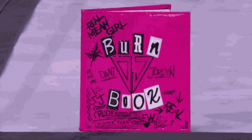 Dani Jordyn The Real Mean Girl GIF - Dani Jordyn The Real Mean Girl Burn Book GIFs
