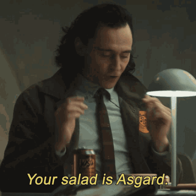 Loki Loki Salad GIF - Loki Loki Salad Loki Tva GIFs