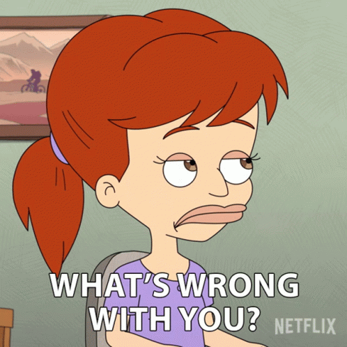Whats Wrong With You Jessi Glaser GIF - Whats Wrong With You Jessi Glaser Big Mouth GIFs