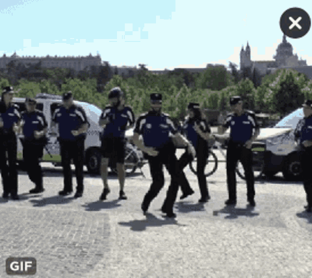 Dancing Police GIF - Dancing Police Cops GIFs