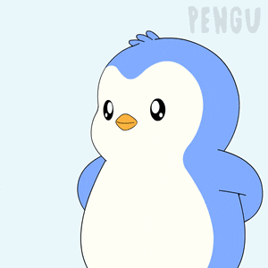 a penguin is holding a diamond ring in its mouth