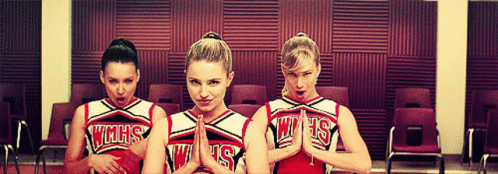 Glee The Unholy Trinity GIF - Glee The Unholy Trinity Quinn Fabray GIFs