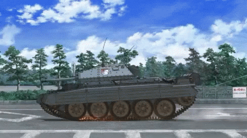 Girls Und Panzer Crusader GIF - Girls Und Panzer Crusader Tank GIFs