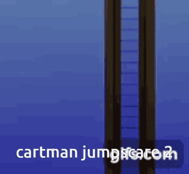 a picture of a south park character giving a thumbs up with the caption cartman jumpscare2