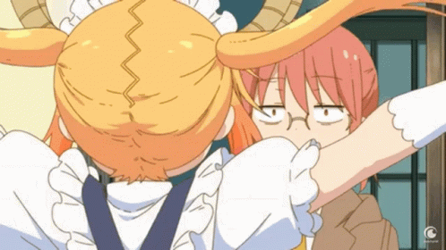 Dragon Maid Anime GIF - Dragon Maid Anime Bounce GIFs