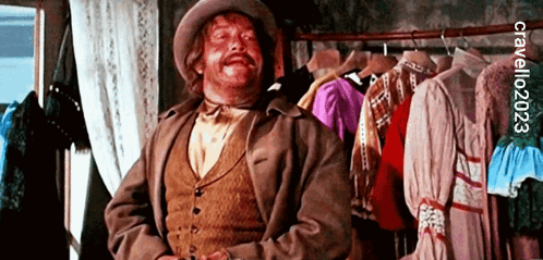 What Special Imma Bitch Karen Train Did You Just Get Off Of Strother Martin GIF - What Special Imma Bitch Karen Train Did You Just Get Off Of Strother Martin Pissed Off Cowboy GIFs