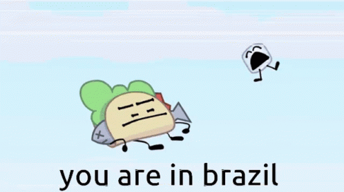 You Are In Brazil In Animate Insanity GIF - You Are In Brazil In Animate Insanity Taco GIFs