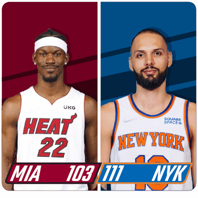 Miami Heat (103) Vs. New York Knicks (111) Post Game GIF - Nba Basketball Nba 2021 GIFs