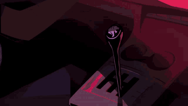 a cartoon drawing of a person pressing a button that says h