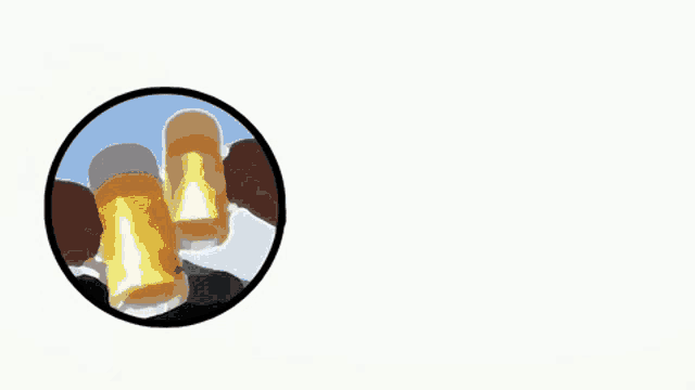 a logo that says le pmu vous baiz with a picture of two beer glasses