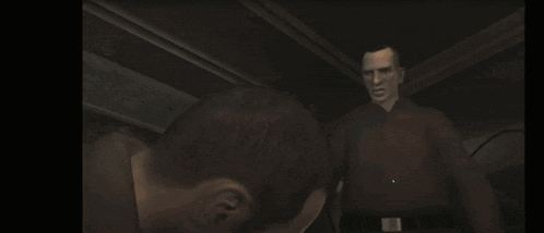 a man in a video game says if he is an asshole
