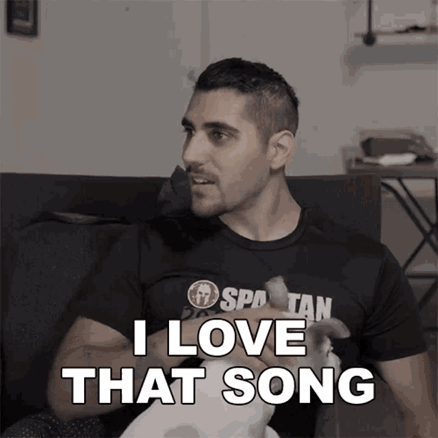 I Love That Song Rudy Ayoub GIF - I Love That Song Rudy Ayoub I Love It GIFs