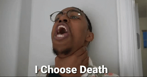 Calebcity I Choose Death GIF - Calebcity I Choose Death Suicide GIFs