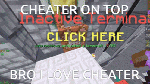 Cheater Hypixel GIF