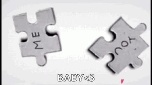 Me And You Love GIF - Me And You Love Puzzle GIFs
