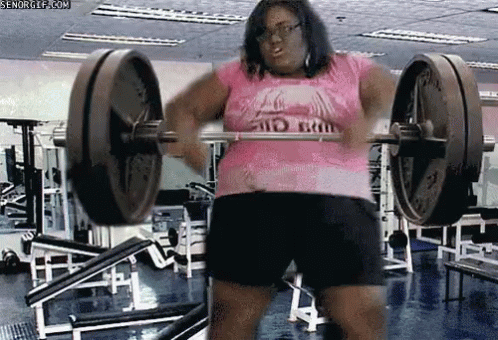 Girl Weight Lifting GIF - Girl Weight Lifting Gym GIFs