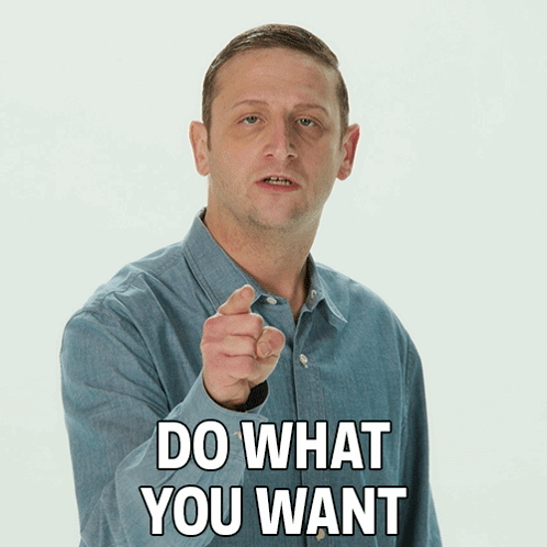 Do What You Want Tim Robinson GIF - Do What You Want Tim Robinson I Think You Should Leave With Tim Robinson GIFs