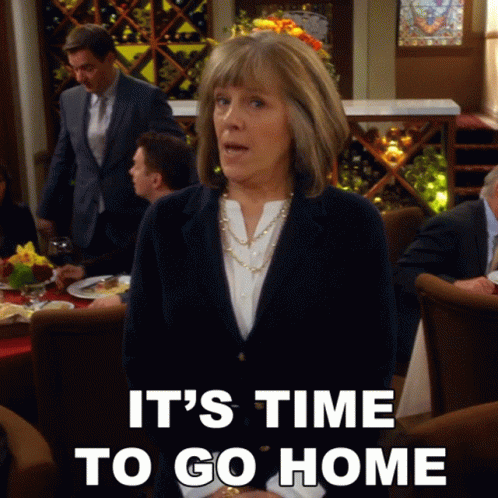 Its Time To Go Home Marjorie GIF - Its Time To Go Home Marjorie Mom GIFs